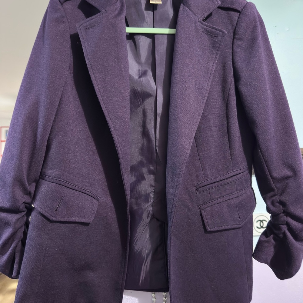 Chic Purple Women's Blazer